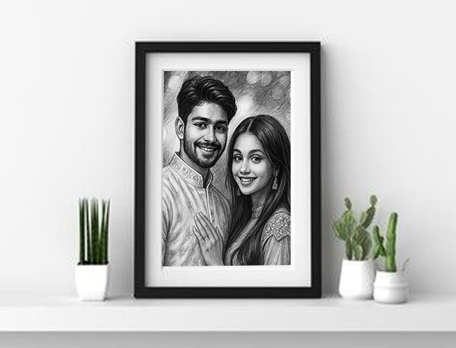 Black & White Painting