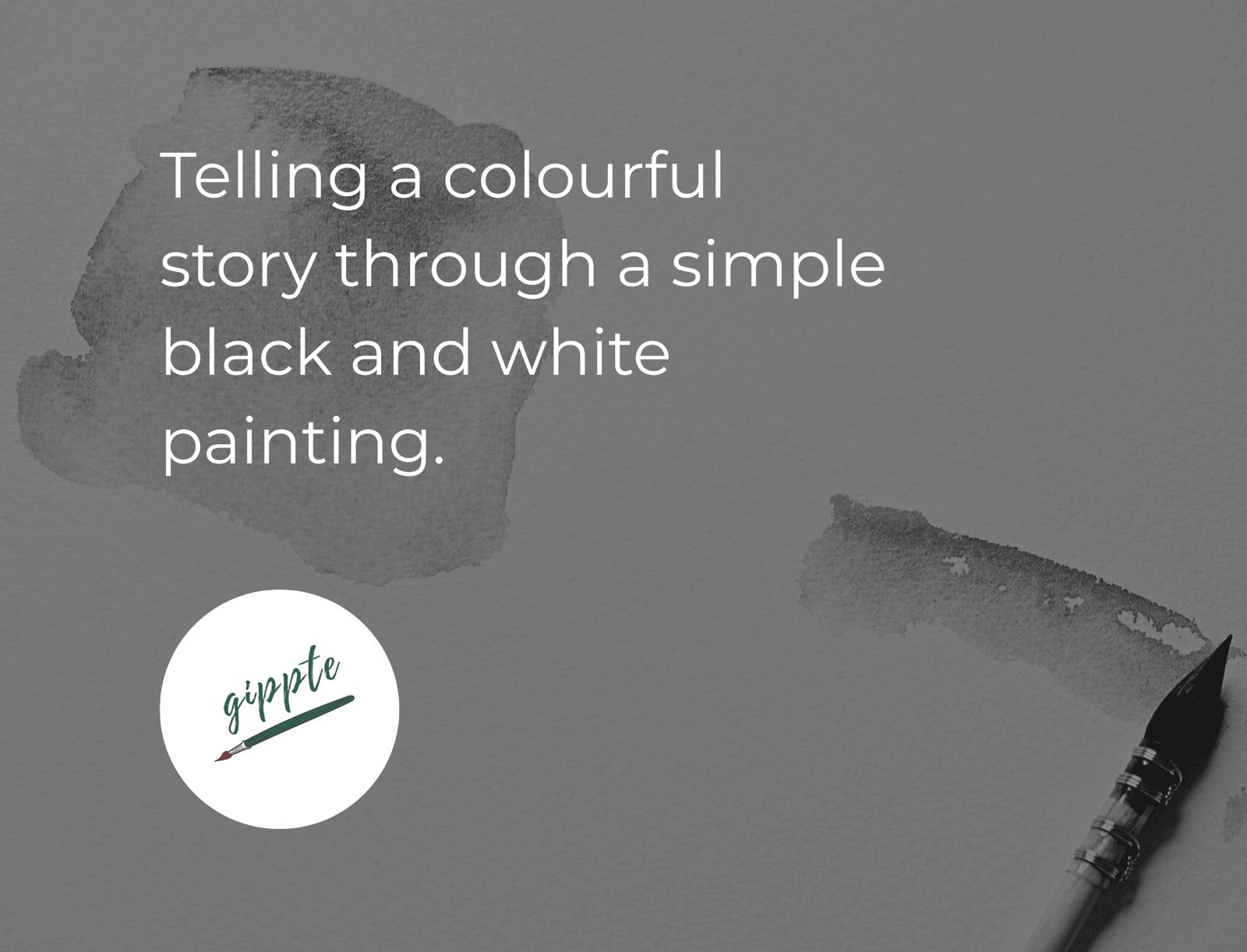 Black and White Painting